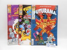 3 FUTURAMA Hefte Comics Dino Bongo mit Sonderheft Retro Vintage 2000er /R17F5