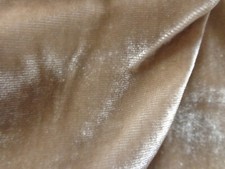 Seidensamt naturweiß 1m
