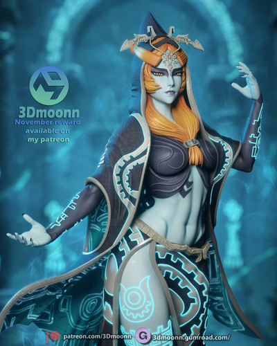 Midna zelda twilight princess - zelda,