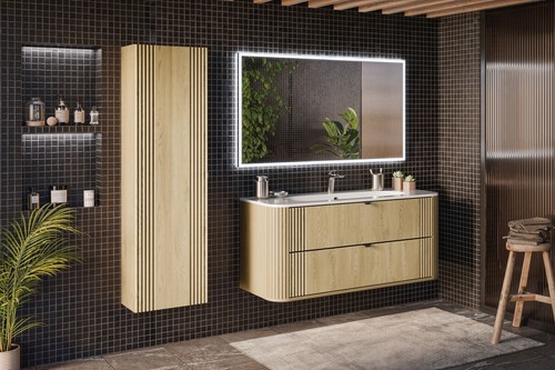 Montiert design badmöbel set - design,