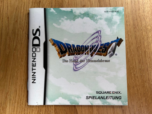 Nintendo anleitung dragon - ds,