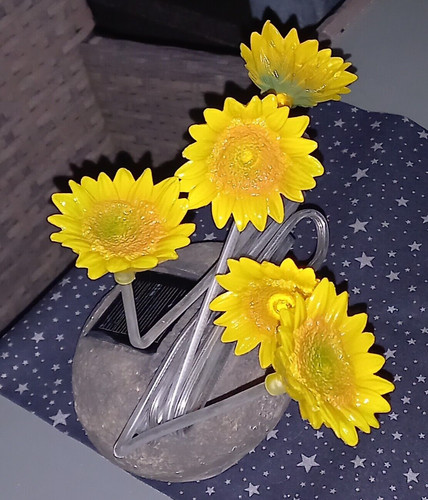 Solar gartenleuchte stein - solar,