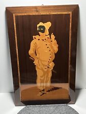 altes Holz Intarsien Bild