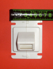 DiHa  ESM Gurtführung Aufputz für Rollladen Gurt mit Bürste weiß