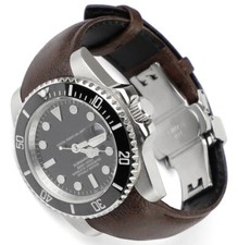 20mm Nappa Leder Uhrenarmband