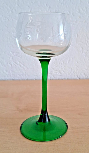 Riesling glas elsass france - glas, elsass/france