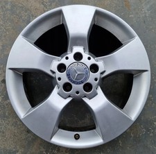 1x Alufelge 17 Zoll 7.5" 5x112 47,5ET Mercedes-Benz X204 Rim Wheel