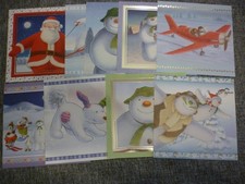 The Snowman & the Snowdog Designerpapierset von crafters companion, 18 Stk.