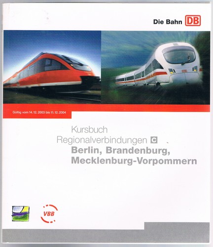 Kursbuch regionalverbindungen - kursbuch,