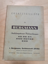 Bergmann stalldungstreuer - bergmann,