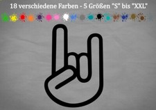 Pommesgabel Aufkleber Wacken