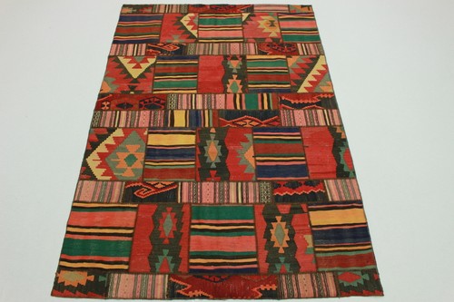 Moderner vintage patchwork - vintage,