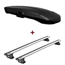 Dachbox Thule Vector Alpine + Dachträger für Mercedes Sprinter Bus neu