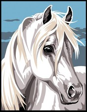 Satz Stickbild Margot Pferd