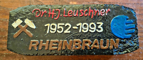 Zierbrikett h j - "dr.,