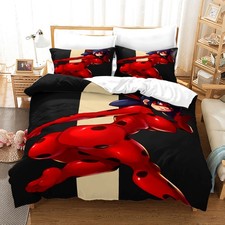 Roter Marienkäfer Superheldin