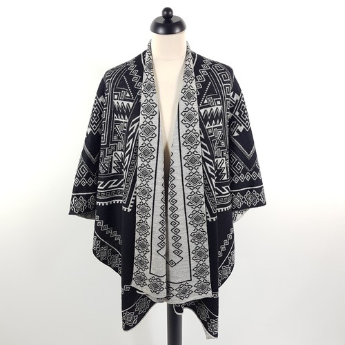 Peruvian connection poncho - peruvian,