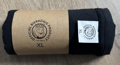 Bierkönig shirt schwarz xl - schwarz,