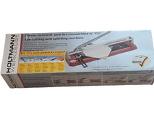 Holtmann Fliesen-Schneid und Brechmaschine No. 1592 - Die Profimaschine