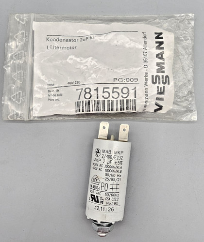 Viessmann kondensator 2uf für - viessmann,