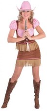 Cowgirl Kostüm Kleid Saloon