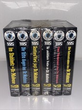 6x VHS Dr. Mabuse Krimi