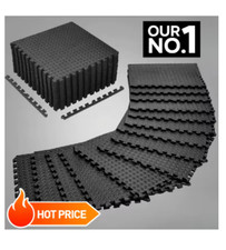 6 Stück - Home Gym Turnmatte, Bodenschutz Matte- Sportmatte, Fußmatten