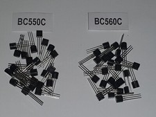 50x Transistor Sortiment 25x BC550C / 25x BC560C
