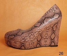 Schlangenprint High Heel