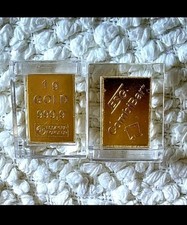 Goldbarren 1 Gramm - 24 Karat