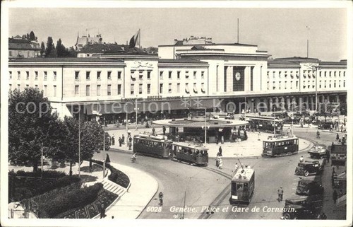 Strassenbahn geneve place - strassenbahn,