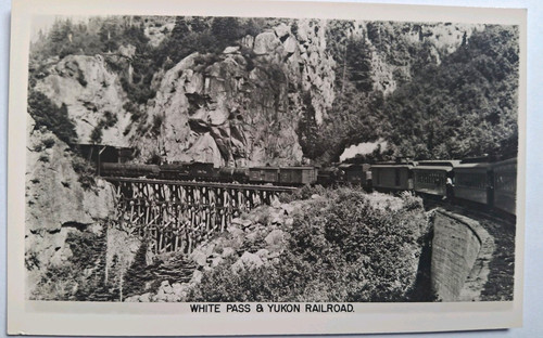 White pass yukon - pass, railroad