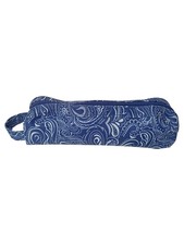 ESTéE LAUDER Damen Kosmetiktasche Blau Paisley Make-up Tasche 22cm