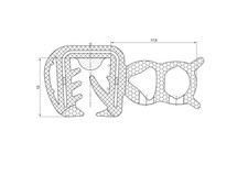 Scheibengummi Fenstergummi