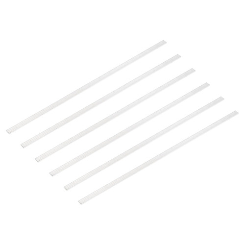 Stück aluminium flachprofil - 6,