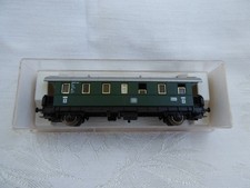 Fleischmann Personenwagen 8062 grün 2. Klasse Spur N  gebraucht für Bastler