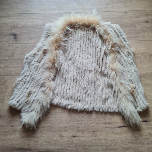 Echtes fell gilet - gilet, beige