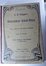 12NV - HISTORISCHER SCHUL-ATLAS - F.W.Putzger - 1918 - HOCHINTERESSANT -