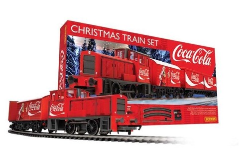 Coca cola weihnachtszug set - cola,