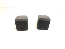 2x BOSE Singlecube Lautsprecher Schwarz Lifestyle & Acoustimass Guter Zustand 