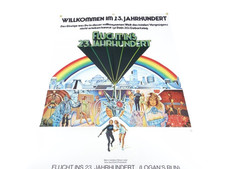 Flucht ins 23. Jahrhundert Altes Vintage Kino Film Plakat Poster A1 Gefaltet
