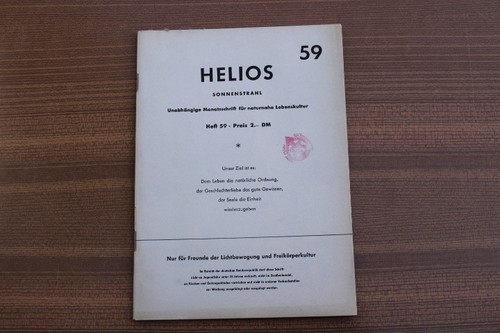 Helios sonnenstrahl heft - heft, nr
