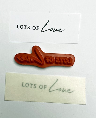 Stempel ganz viel liebe - ganz, liebe,