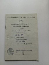 Alter BRD Führerschein/ Übergangsführerschein 1993!