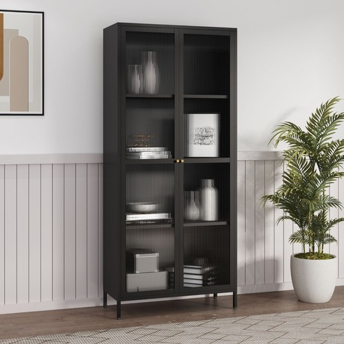 Vitrinenschrank säkylä stahl - vitrinenschrank,