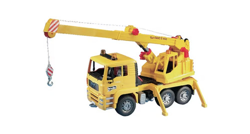 Bruder u02754 man kranwagen - bruder,
