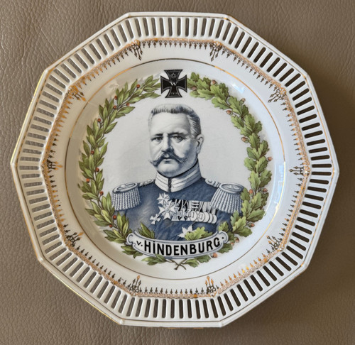 Porzellan zierteller 1914 - porzellan-zierteller,