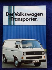 VW T3 Transporter Prospekt