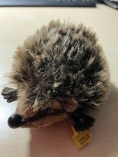 Steiff Igel Altes Stofftier Mit Knopf Und Etikett