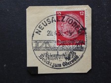 Deutsches Reich - Neusalz (Oder)-Schlesien "Brücke zum Oderwald"  Sonderstempel